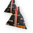 画像2: ▲ＴＲＩＡＮＧＬＥ▲　poopooＢＡＧ　black ribbon (2)